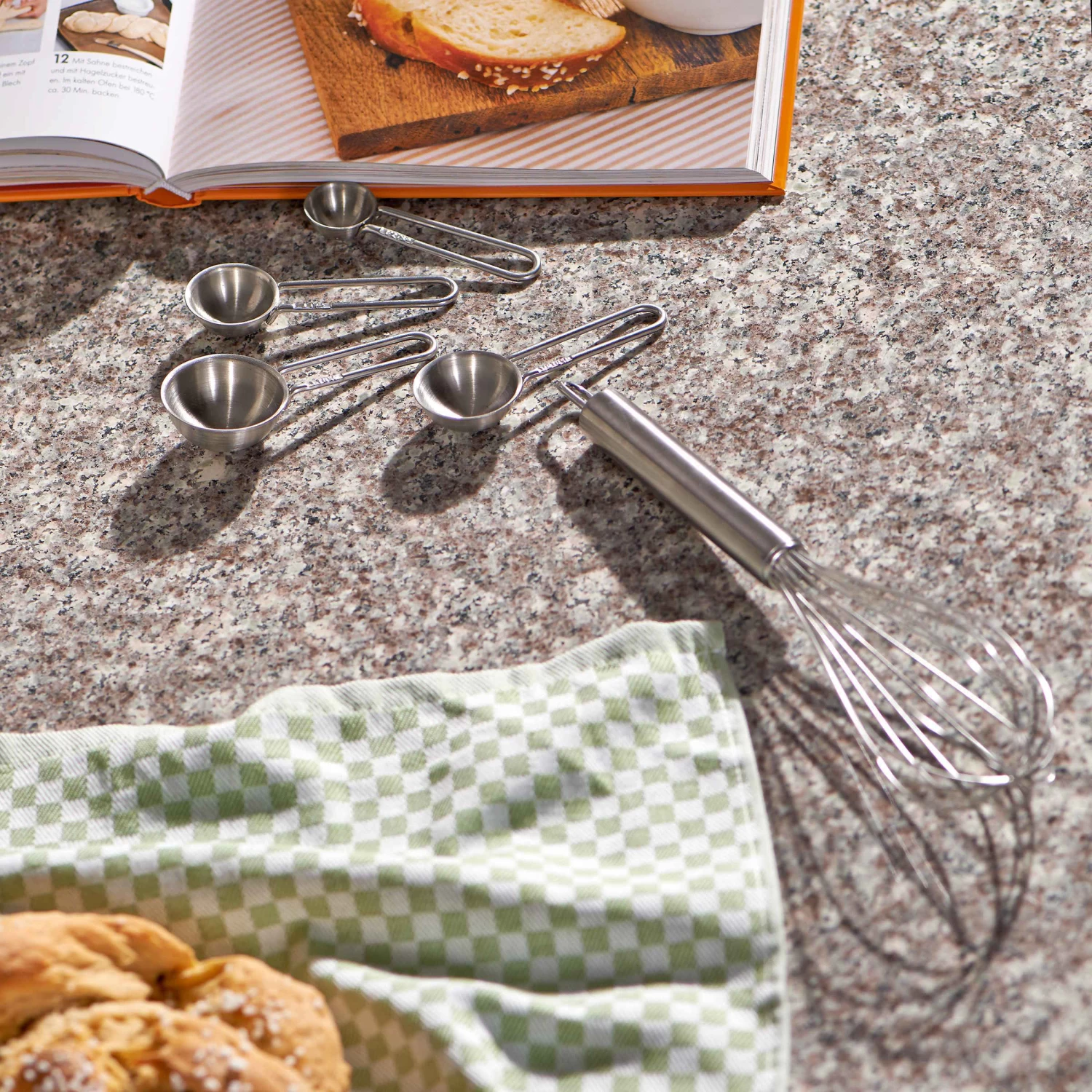 4 Messlöffel MENUETT In Silber – Bild 3