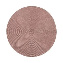 6x Tischset Ø38cm AMBIENTE In Taupe