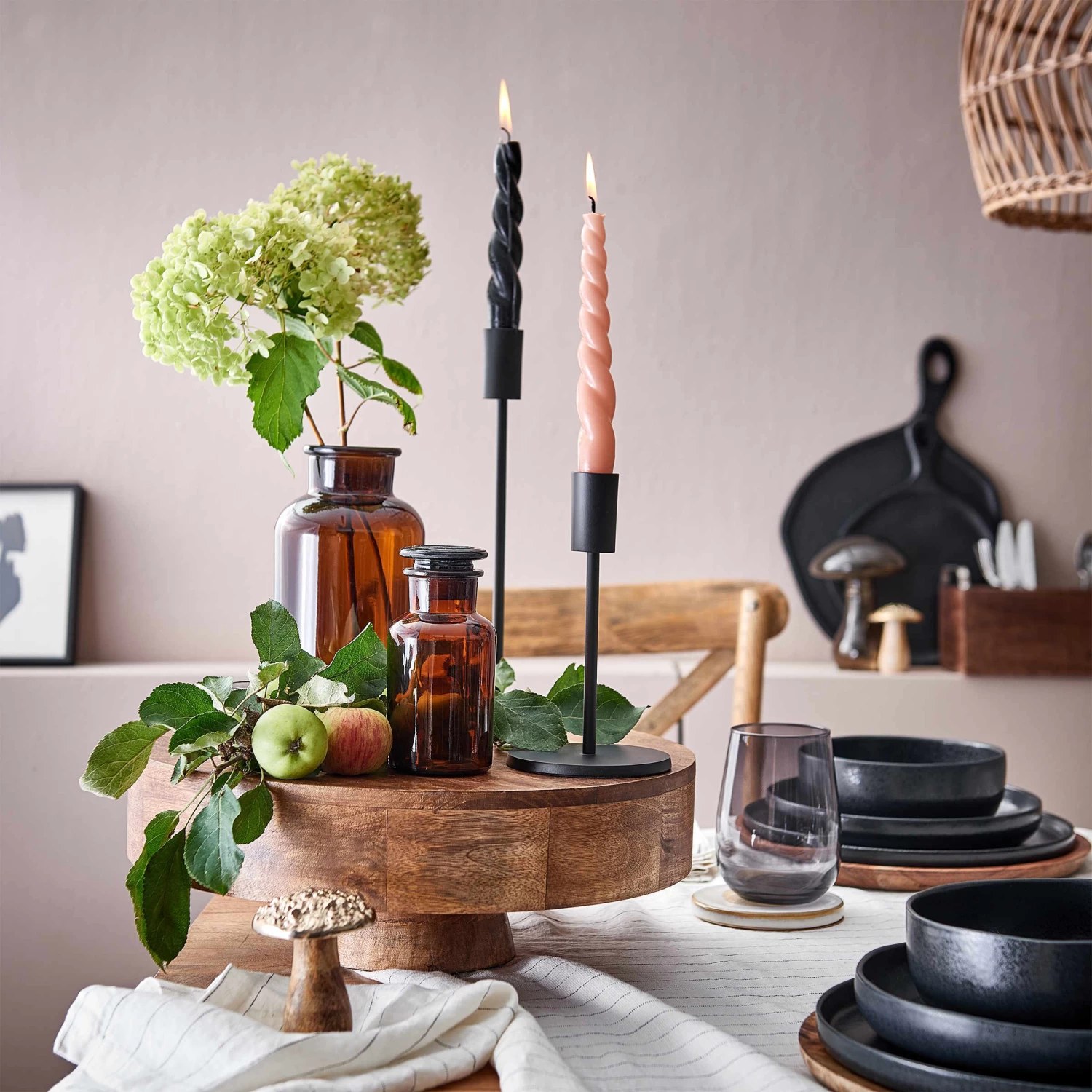 Deko-Pilz Höhe 19cm HARVEST SPLENDOR In Gold – Bild 4