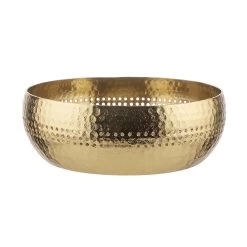 Deko-Schale Mit Lochrand Ø27cm BALI In Gold