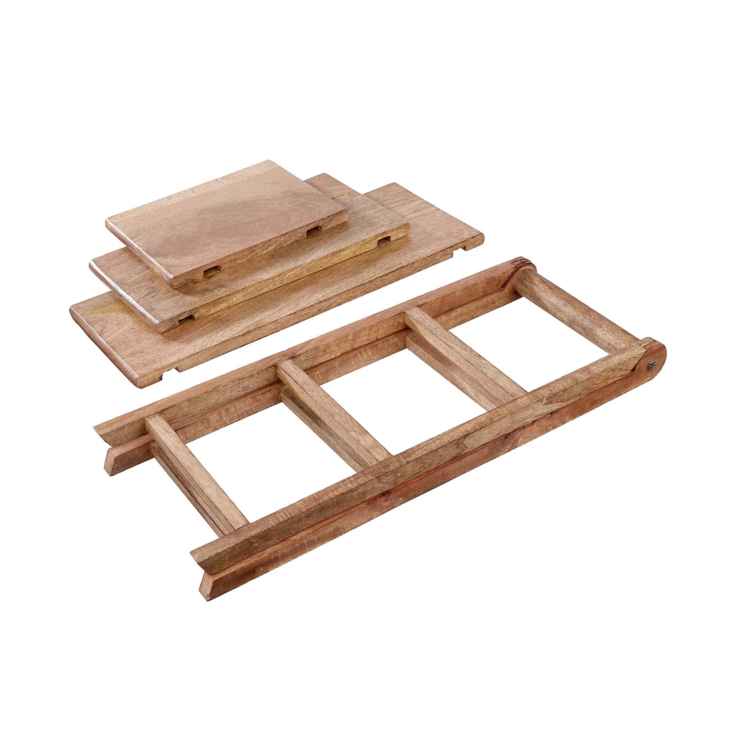 Etagere 3-stufig Höhe 48cm MANGO DAYS In Braun â Bild 7