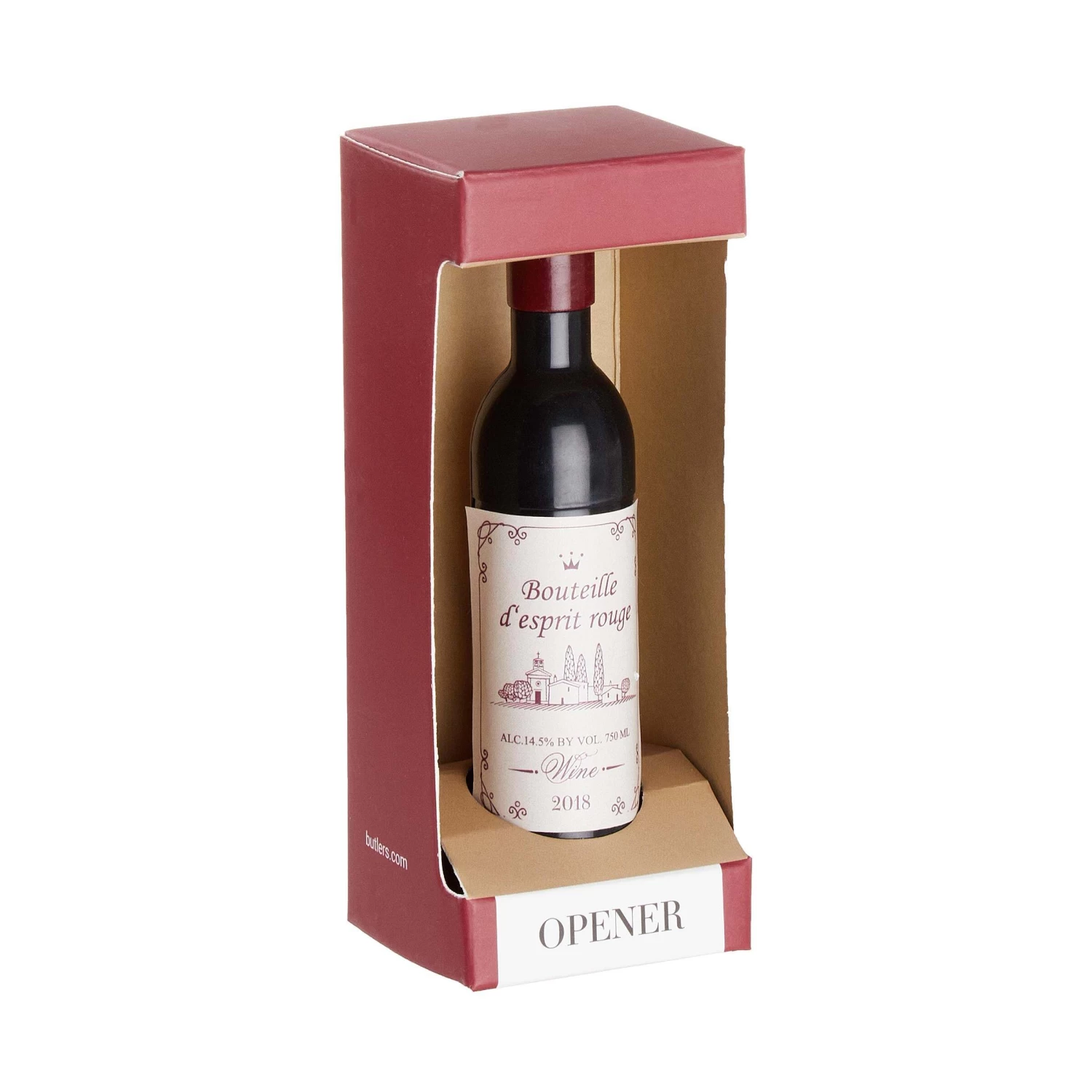 Flaschenöffner Weinflasche OPENER In Schwarz – Bild 3