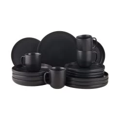 Geschirr-Set 16-tlg. CASA NOVA In Schwarz