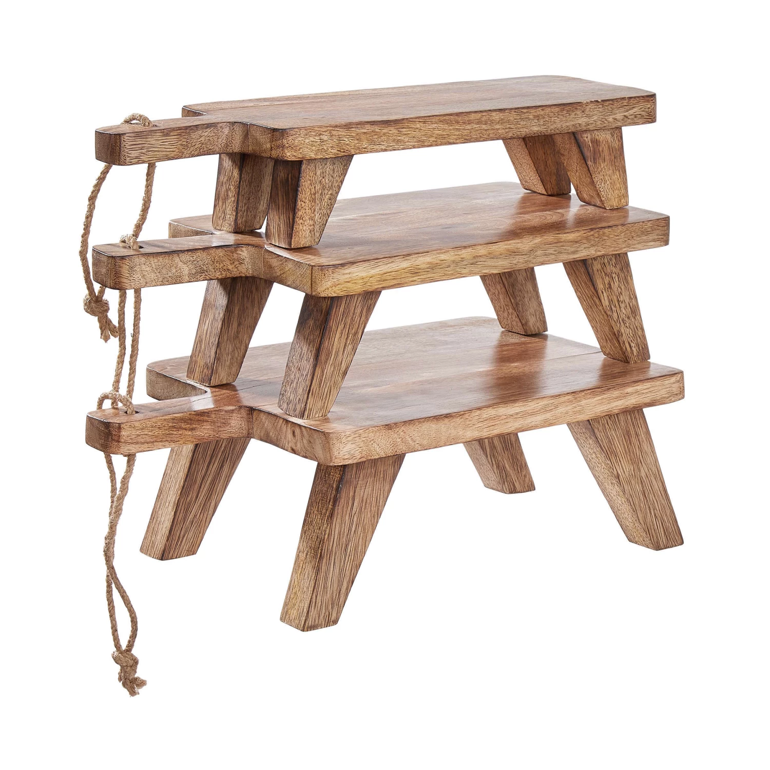 Holzpodest L 36 X B 17cm ON STAGE In Braun – Bild 7