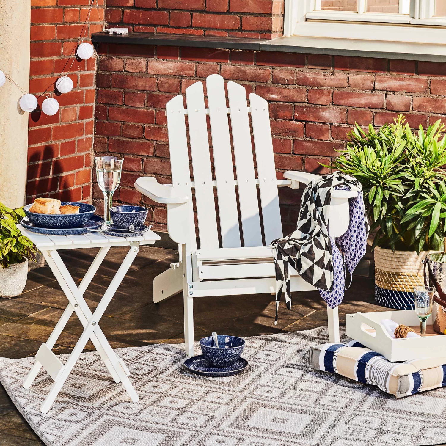 In- & Outdoor-Teppich Ethno L 150 X B 90cm COLOUR CLASH In Grau – Bild 11