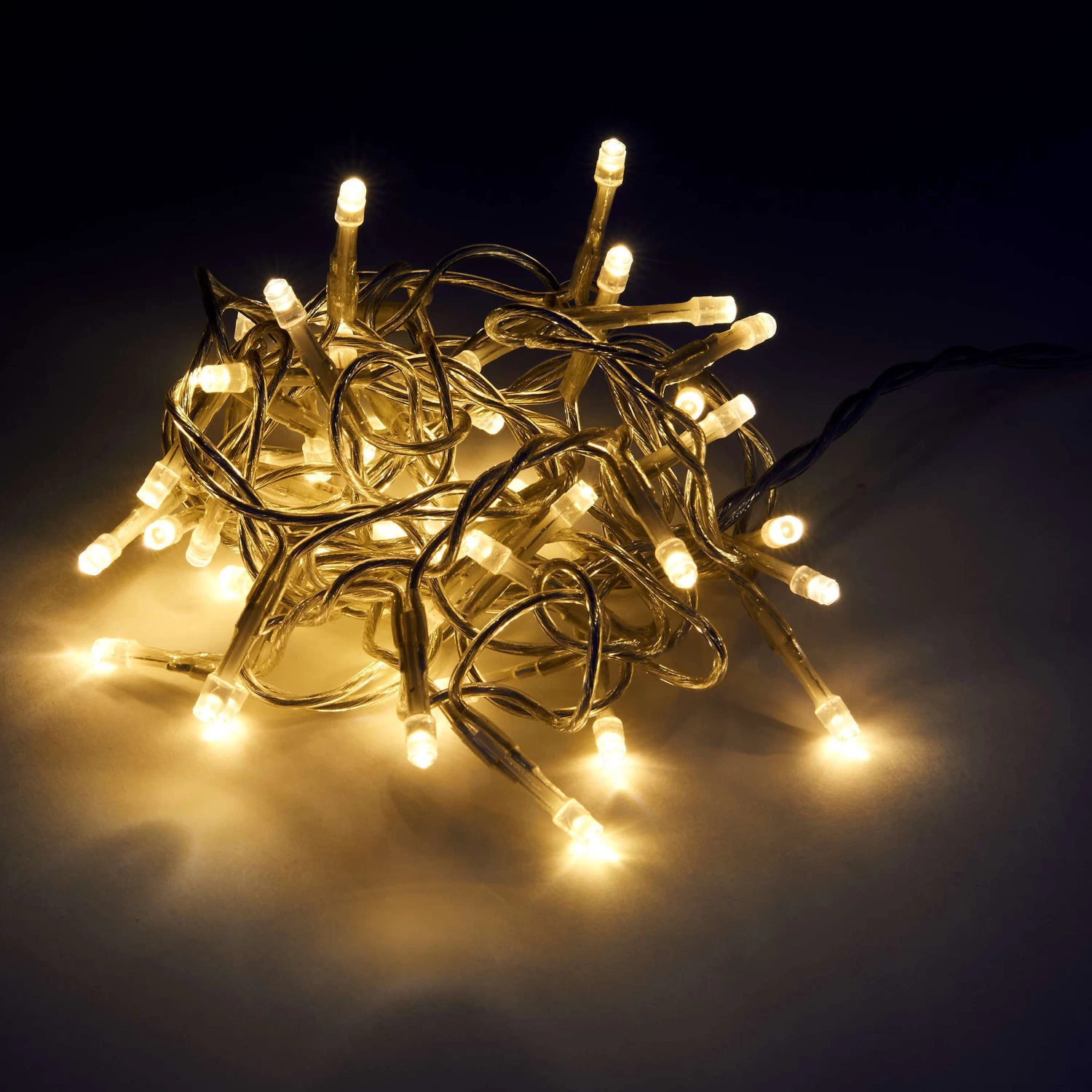 LED-Lichterkette 45 Lichter Mit USB-Batteriefach 45 LIGHTS In Transparent – Bild 2