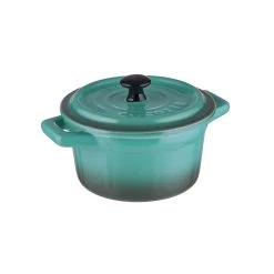 Mini-Auflaufform Rund 190ml C'EST SI BON In Petrol