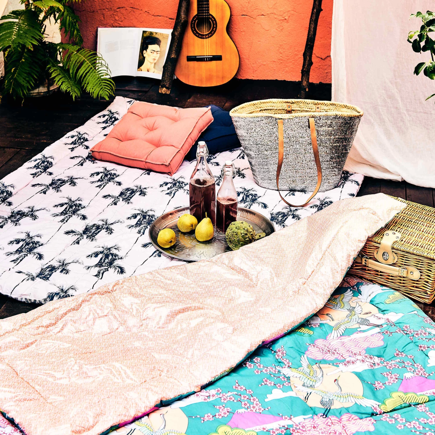 Picknickdecke Japan B 140 X T 180cm PICNIC DELUXE In Bunt – Bild 7