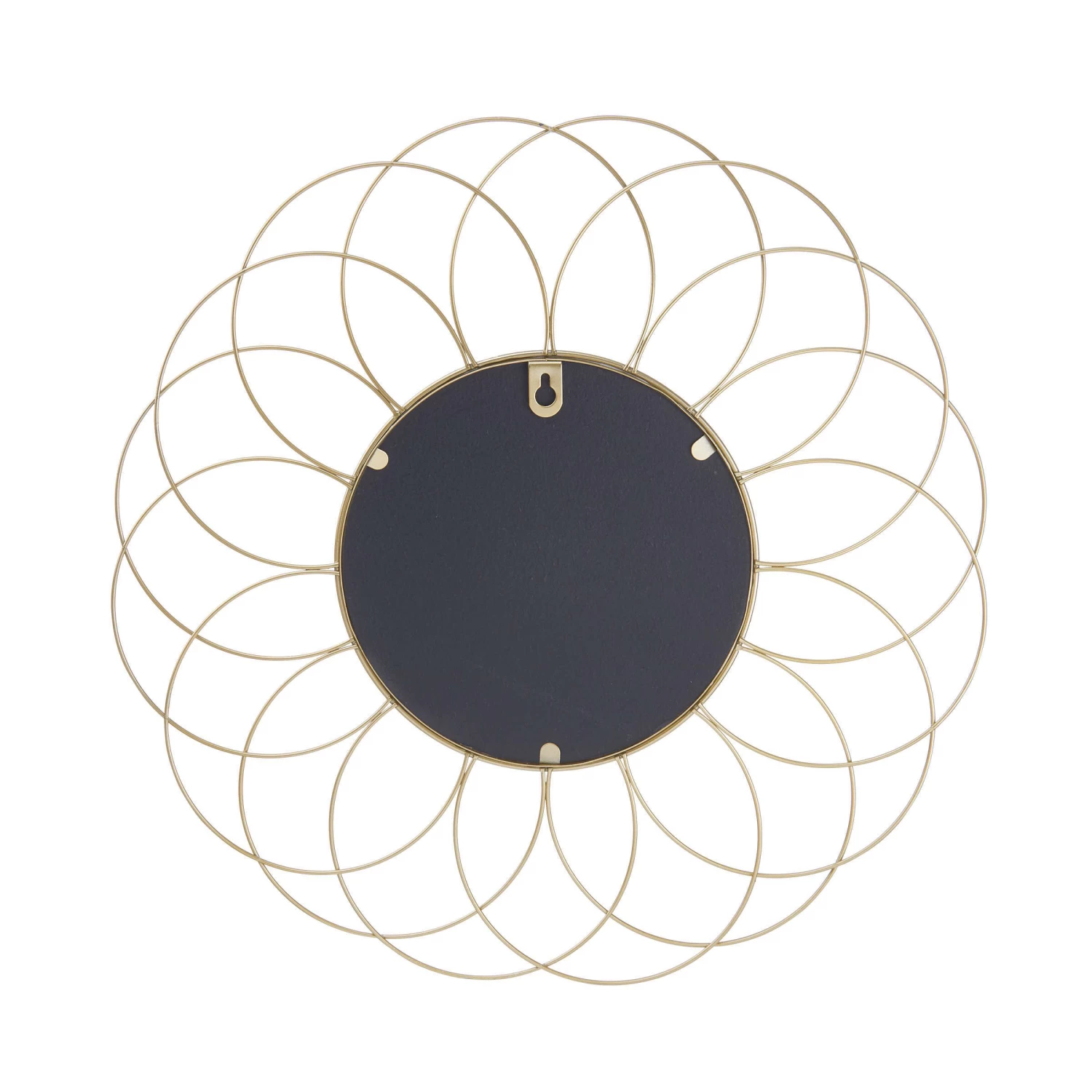 Spiegel Blume Ø42cm FIORE In Gold – Bild 3