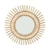 Spiegel Sonnenförmig Ø56cm COTTAGE In Natur