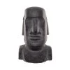 Statue Höhe 46cm MOAI In Grau