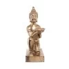Statue Mit Kerzenteller Höhe 44cm BALI In Gold
