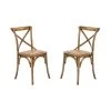 Stuhl 2er-Set Natur CROSS COUNTRY In Braun