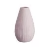 Vase Höhe 16cm RIFFLE In Rosa